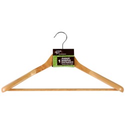 Cloth hanger for jacket, natural