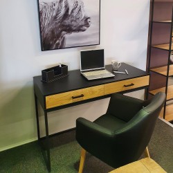 Desk AMSTERDAM 120x50xH79cm, black