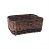 Basket RUBY-1, 44x33xH18cm, brown