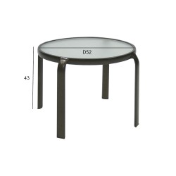 Side table MONTREAL D52xH43cm