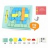 WOOPIE Magnetic Construction Puzzle Board 112 pieces