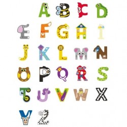 CLASSIC WORLD Wooden Alphabet Letter Set 26 pcs.