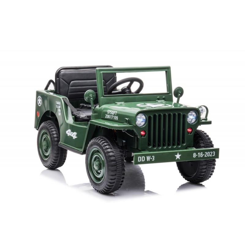 Battery Car JH-103 Army Green 4x4
