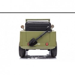 Battery Car JH-103 Olive Green 4x4