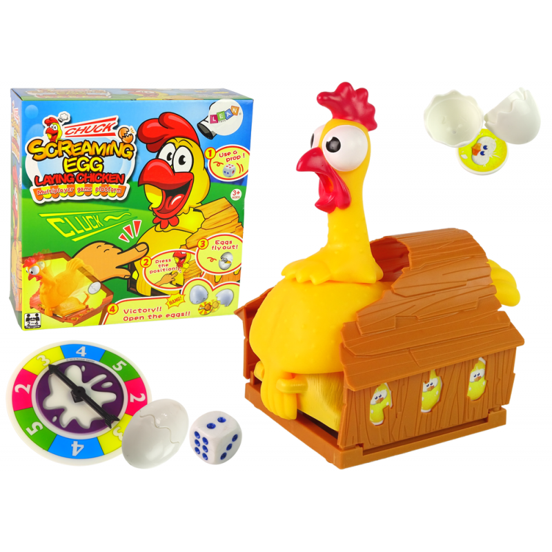 Screaming Egg Laying Chicken Multiplayer Family Game