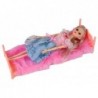 Doll with Clothes Wardrobe Room Furniture Wardrobe Bed Accessories