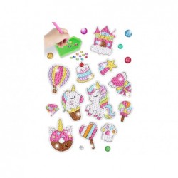 Diamond Embroidery Unicorn Sweet Mosaic Sticker Set