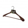 Cloth hanger for jacket, brown