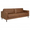 Sofa LUCAS 3-seater, brown