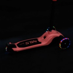 HLB122 LED PINK SCOOTER NILS FUN
