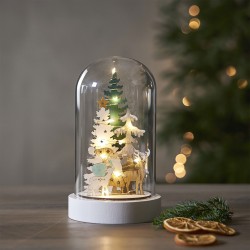 Light decoration REINBEK H20cm, timer