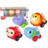 Set of Coloured Vehicles with Balls