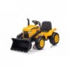 Battery Tractor With Trailer S617 Yellow