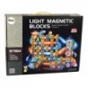 Glowing Slide For Balls Magnetic Blocks 252 Elements