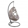 Hanging chair RONDO light brown