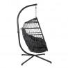 Hanging chair WELS grey