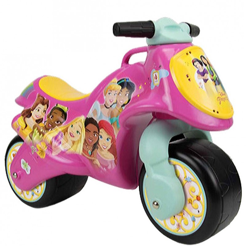 Injusa Motorcycle Ride On Pushchair Disney Princesses