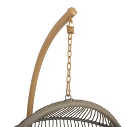 Hanging chair CORDY beige