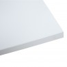 Table top ergo 160x80cm, greyish white
