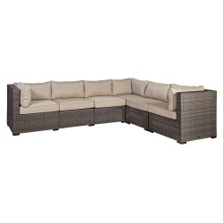 Модульный диван SEVILLA, тёмно-коричневый