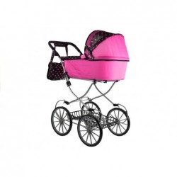Retro Dolls Buggy Alice - XL Pink with Black