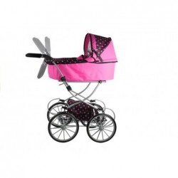 Retro Dolls Buggy Alice - XL Pink with Black