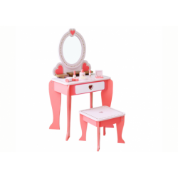 Wooden Dressing Table Pink...