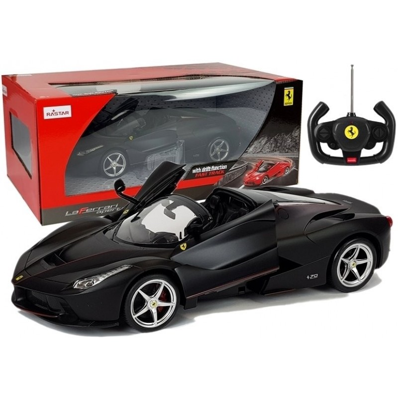 Car R/C Ferrari Aperta Rastar 1:14 with automatic doors Black
