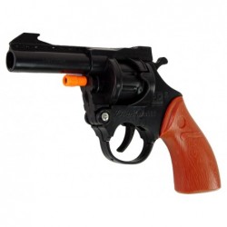 Cap Pistol Revolver Black