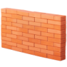 CLASSIC WORLD EDU Soft EVA Bricks for Building 55 pcs.