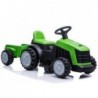 Electric Ride On Tractor with trailer TR1908T Green