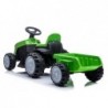 Electric Ride On Tractor with trailer TR1908T Green