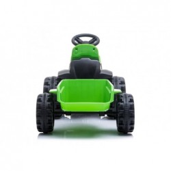 Electric Ride On Tractor with trailer TR1908T Green