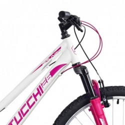STUCCHI 26 Grunge Mountain Bike White/Pink Matte