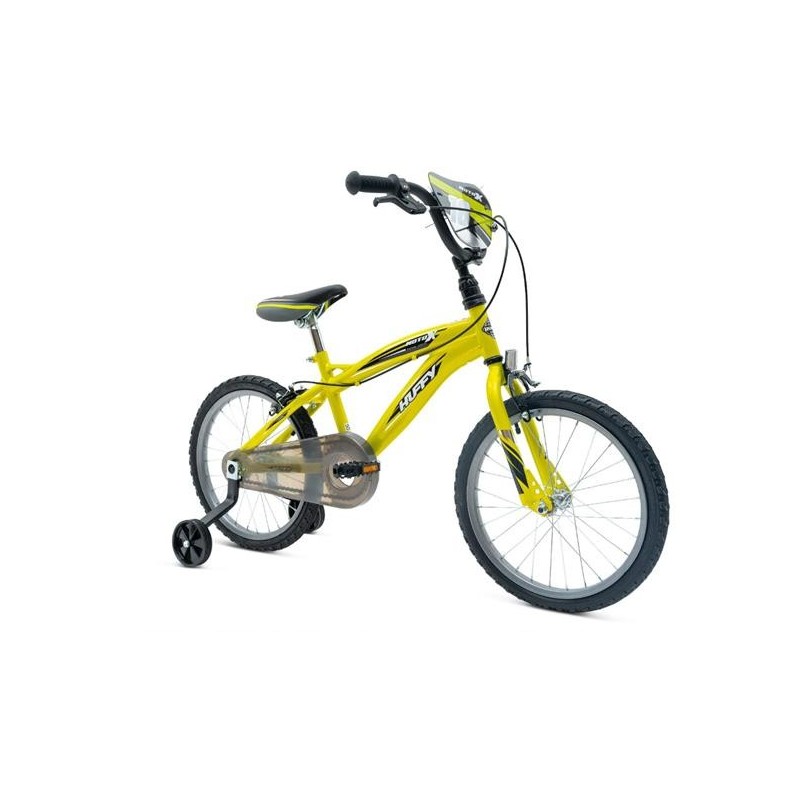 Huffy Moto X 18" Bike Yellow