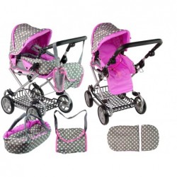 Baby Doll Stroller 2-in-1...