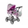 Baby Doll Stroller 2-in-1 Carrier Bag Pink Stars