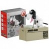 Dog Piggy Bank Robotic Coin Munching Toy Money Box White - Black