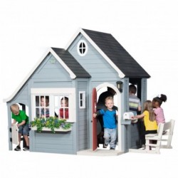 Wooden garden house for children Spring Backyard Discovery
