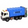 Rubbish truck Friction Drive Sound Blue 1:16 Waste Segregation