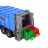 Rubbish truck Friction Drive Sound Blue 1:16 Waste Segregation