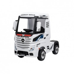 Mercedes Actros Electric Ride On Car White