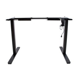 Table leg ERGO OPTIMAL with 1-motor, black