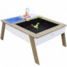 AXI Table with Linda Sink with Sand/Water Containers and Umbrella