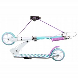 Kids scooter Raven Pastelle 145mm with handbrake and front suspension