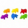 WOOPIE õppekomplekt Õppimine Loendamine Värvi sorteerimine Loomad 83 tk.