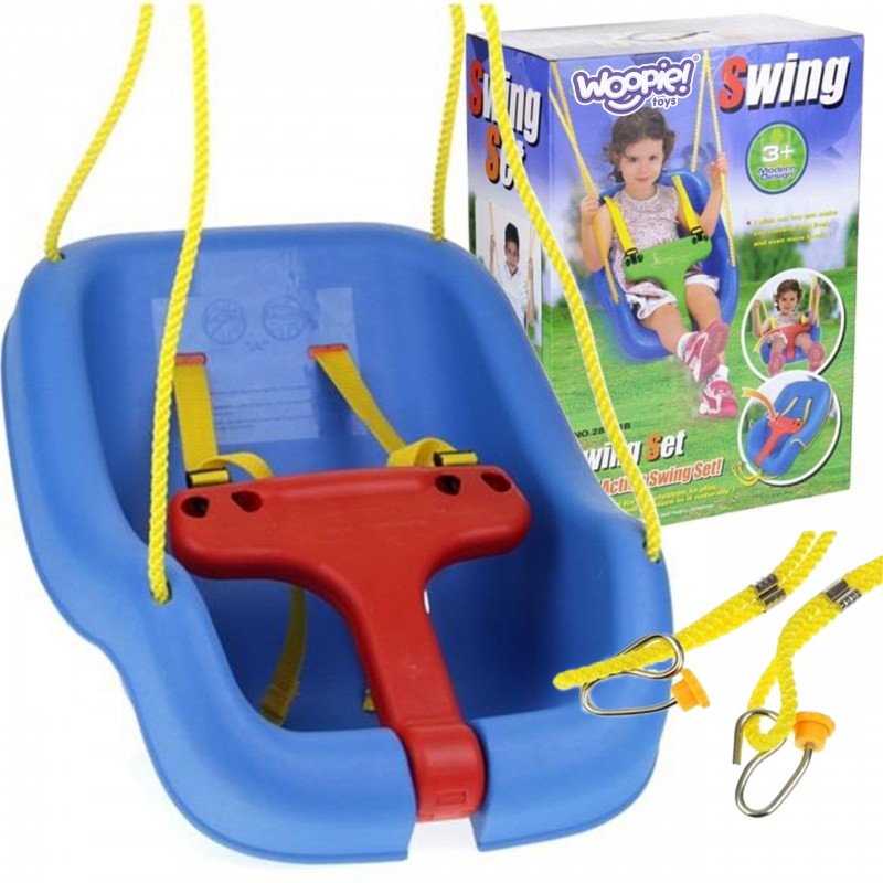 Сиденье WOOPIE Bucket Swing 2in1 с ремнями