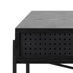 Desk ANGUS 110x50xH75cm, black
