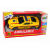 Sports Car Ambulance Lights Sound Yellow