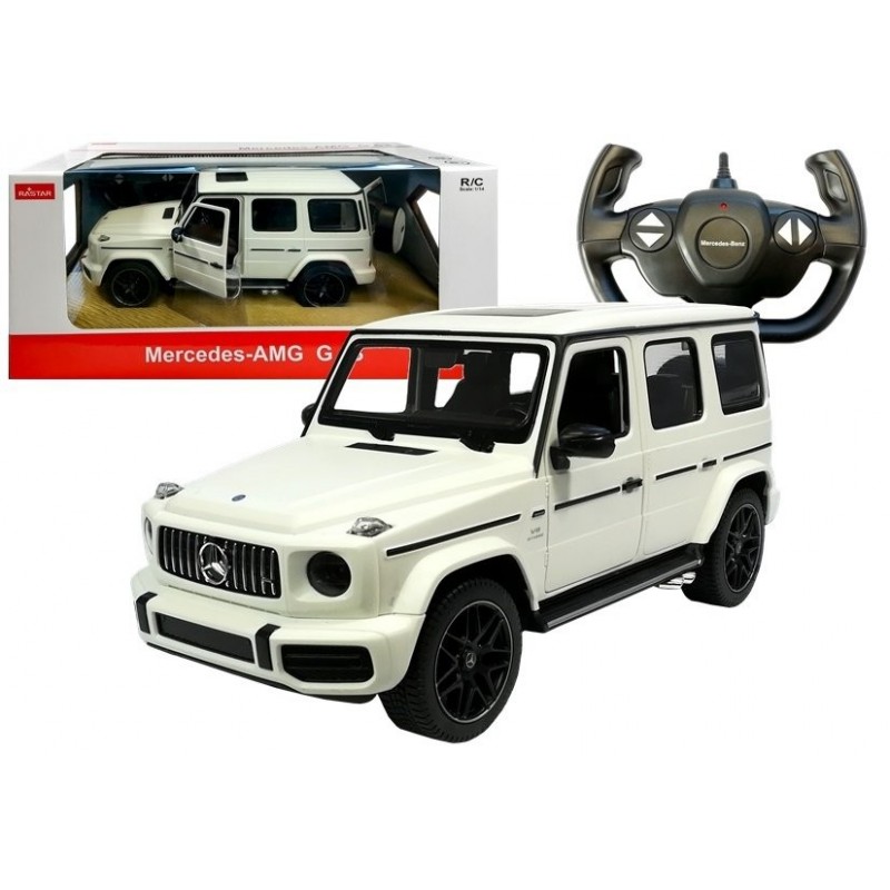 R/C Car Mercedes G63 Radio Control Rastar White